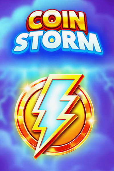 Coin Storm slot artwork from the Casinova Casino game selection