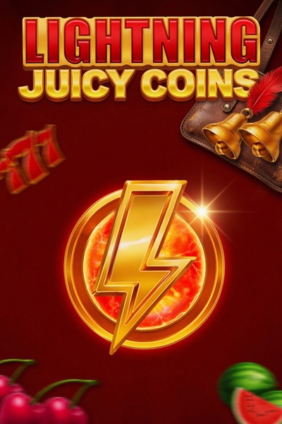 Cover art of the Lightning Juicy Coins slot at Cleobetra Casino
